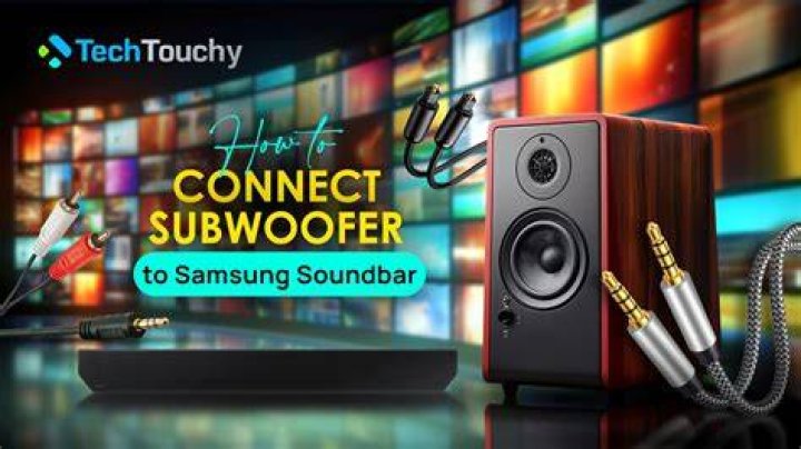 Can you connect a Sony subwoofer to a Samsung soundbar?