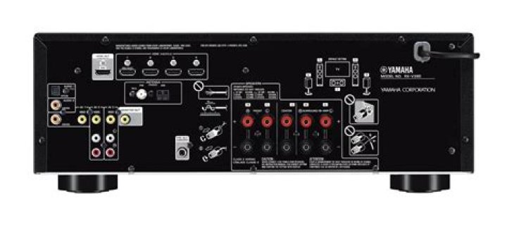 How do I connect my Bluetooth to my Yamaha receiver RX V385?