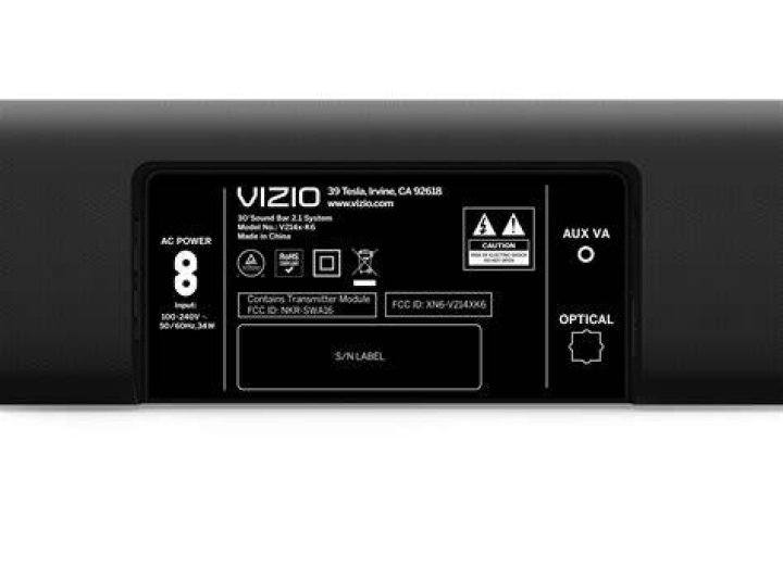 How do I fix my Vizio speaker bar?