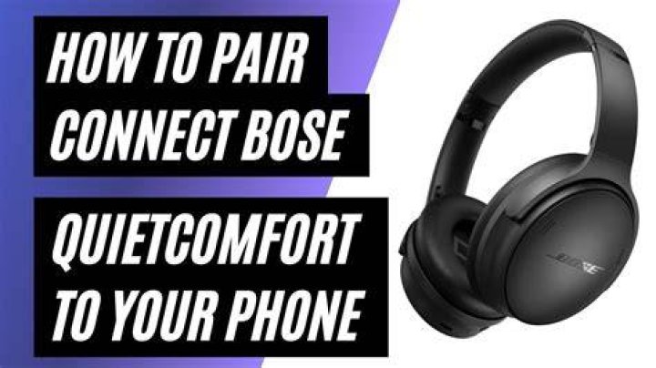 How do I pair my Bose wired headphones to my iPhone?
