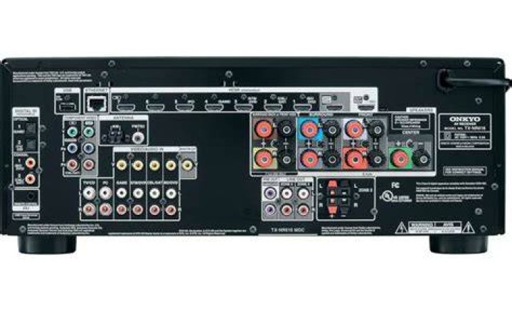 How do I reset my Onkyo receiver TX nr616?