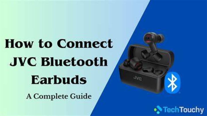How do you connect JVC pods?