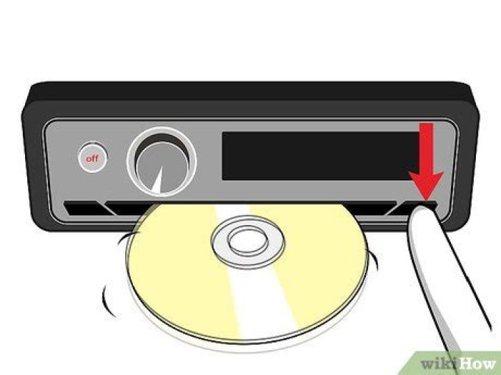 How do you get a stuck CD out of a Volvo?