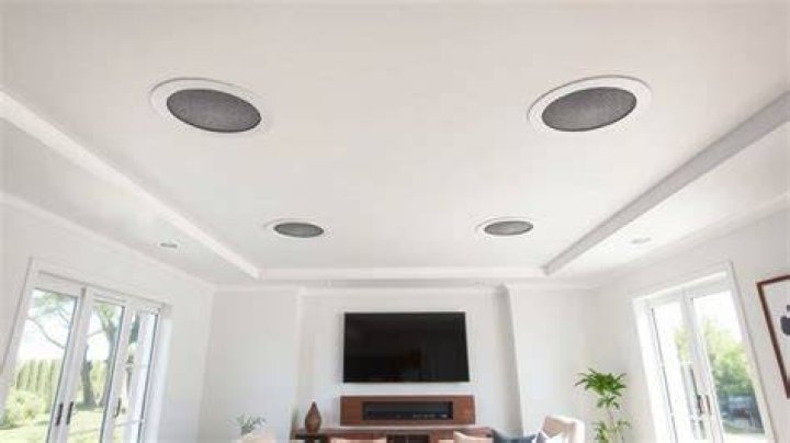 How do you remove ceiling mounted speakers?