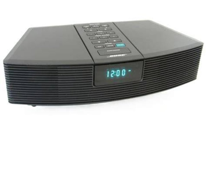 How do you set an alarm on Bose Wave Radio?
