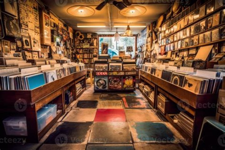 How do you store records and record players?