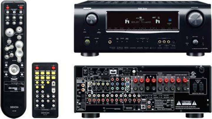 How does the Denon AVR 1909 remote work?