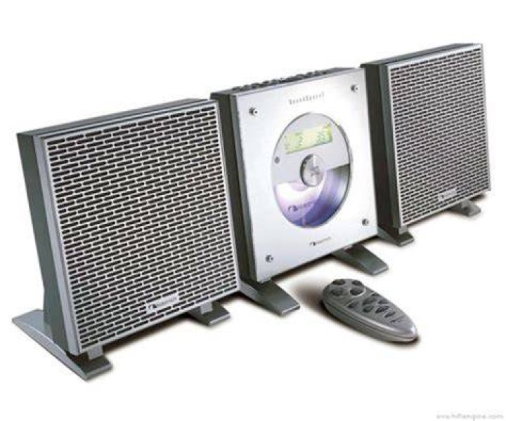 How does the Nakamichi Soundspace 1 mini system work?