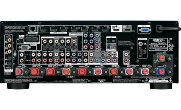 How many channels does Onkyo tx-nr709 AV receiver have?