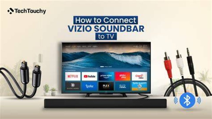 How to connect a soundbar to a Vizio TV?
