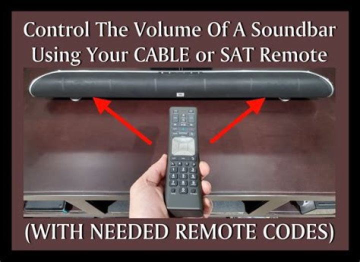 How to control the volume of your soundbar using your TV remote?