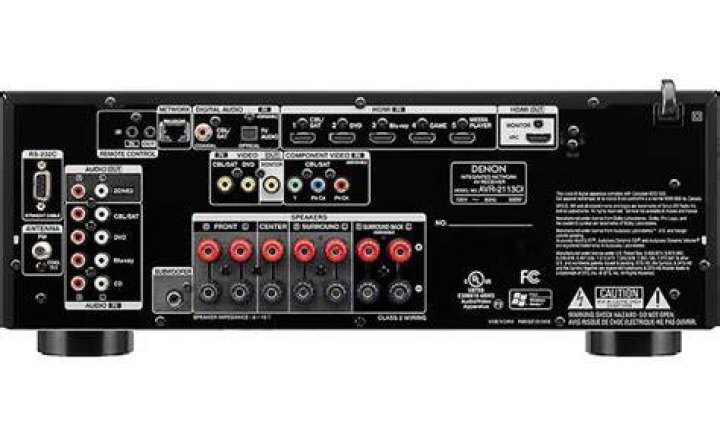 What are the features of the Denon avr-2113ci?
