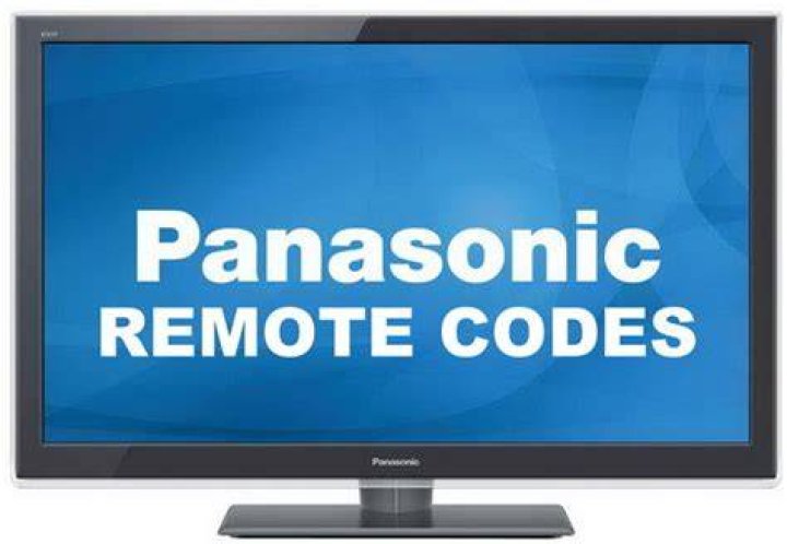 What are the universal remote codes for Panasonic HDTV?