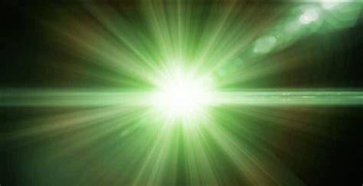 What does it mean when it flashes green?