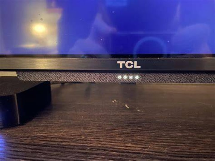 What does the TV status light on TCL mean?