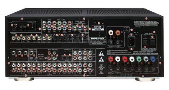 What happens when Marantz sr7500 goes into protection mode?