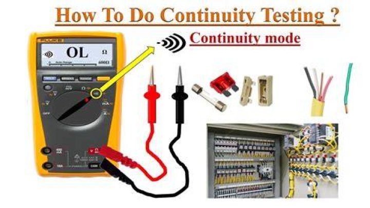 What is a bad reading for continuity?