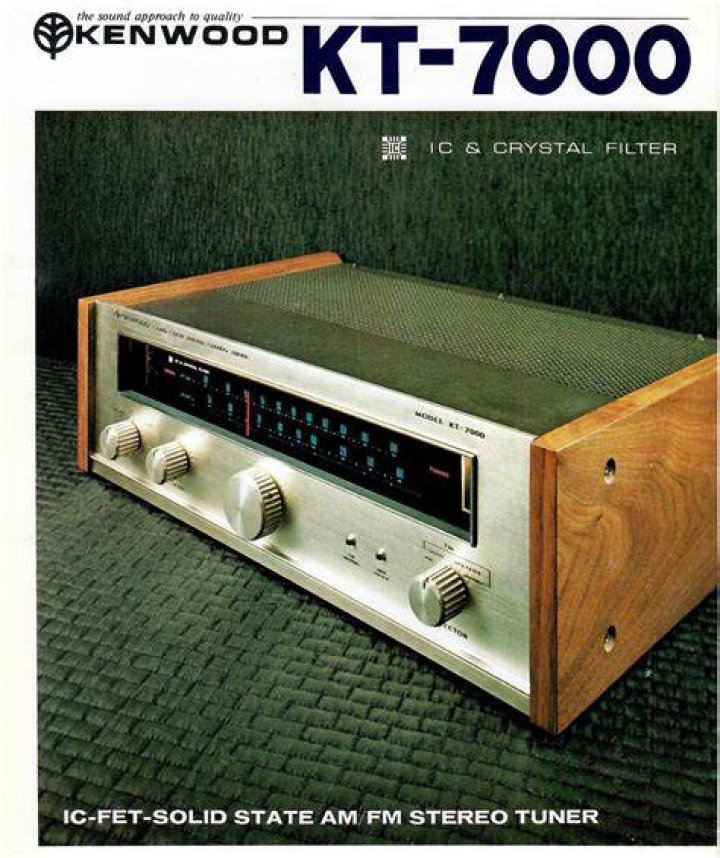 What kind of filter does a Kenwood kt-7000 have?