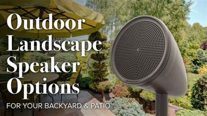 Which is the best speaker system for outdoor use?