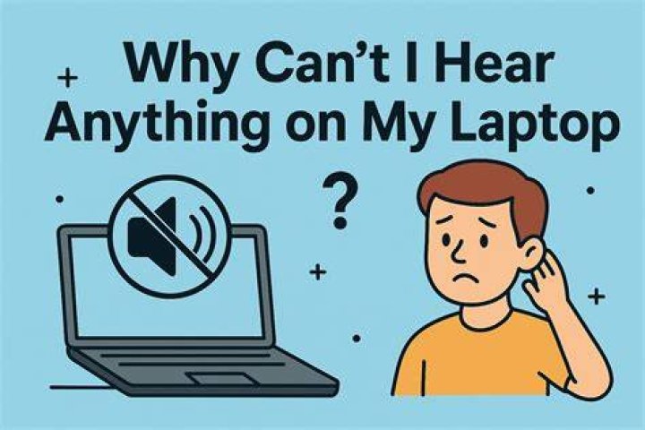 Why can I hear a video but not see it?