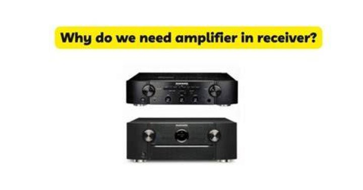 Why do I need a stereo amplifier?
