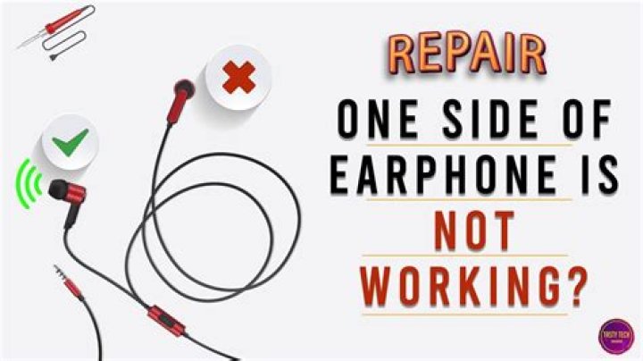 Why does Left headphones stop working?