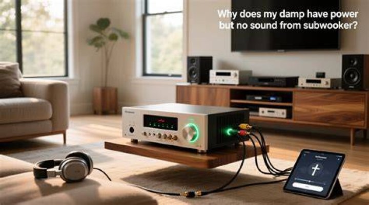Why does my amp have power but no sound?
