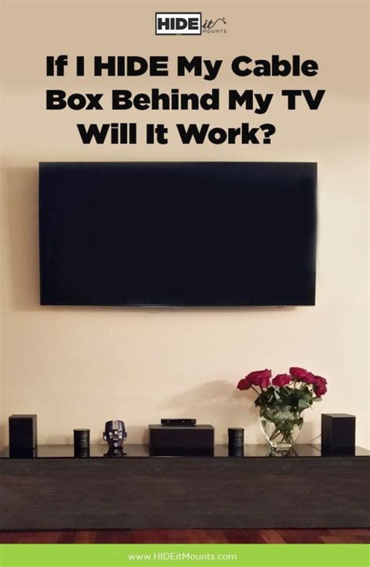 Will remote work if box is behind TV?
